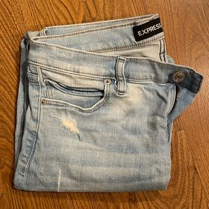 Express Jeans, Girlfriend in Light Wash